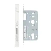 Din Euro Deadlock - Backset 60mm - 2 Pc Forend - Square - Single Throw