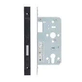 Din Euro Deadlock- Backset  60mm - 2 Pc Forend - Square
