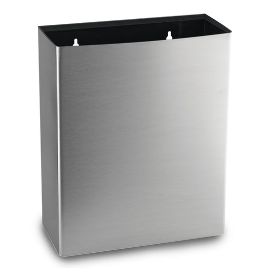 Ecoline Brushed Stainless Waste Bin ( Open Top ) 23L