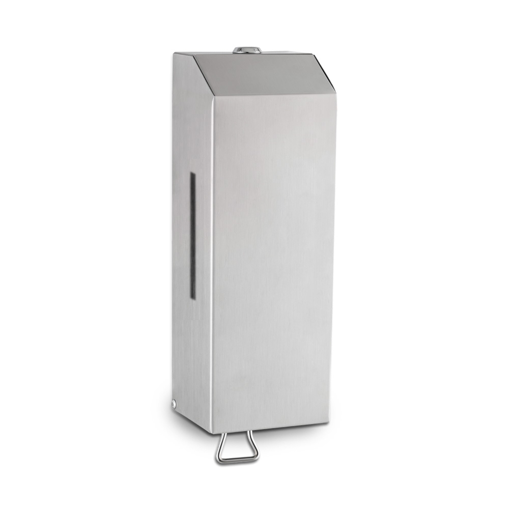 ECOLINE Stainless Steel Vertical 1L Liquid Soap Dispenser