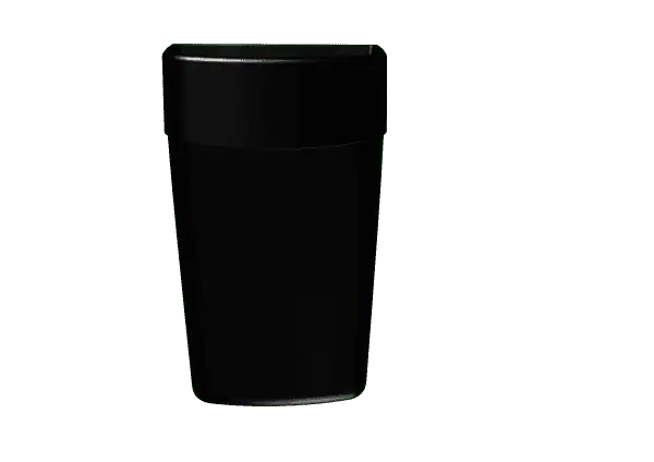 Myriad Waste Bin 25L Black