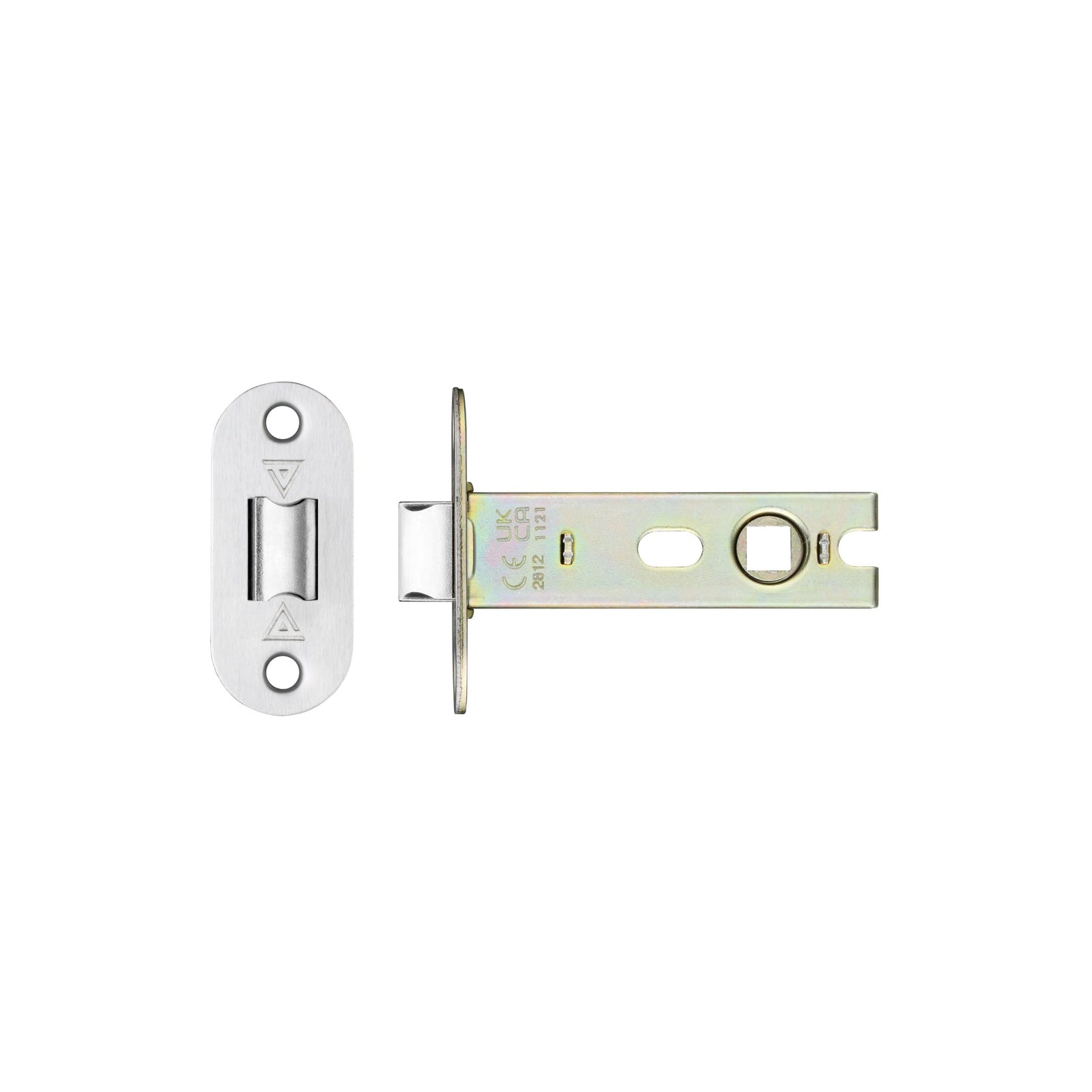 Project Tubular Latch 76mm - UKCA/CE, Radius Forend