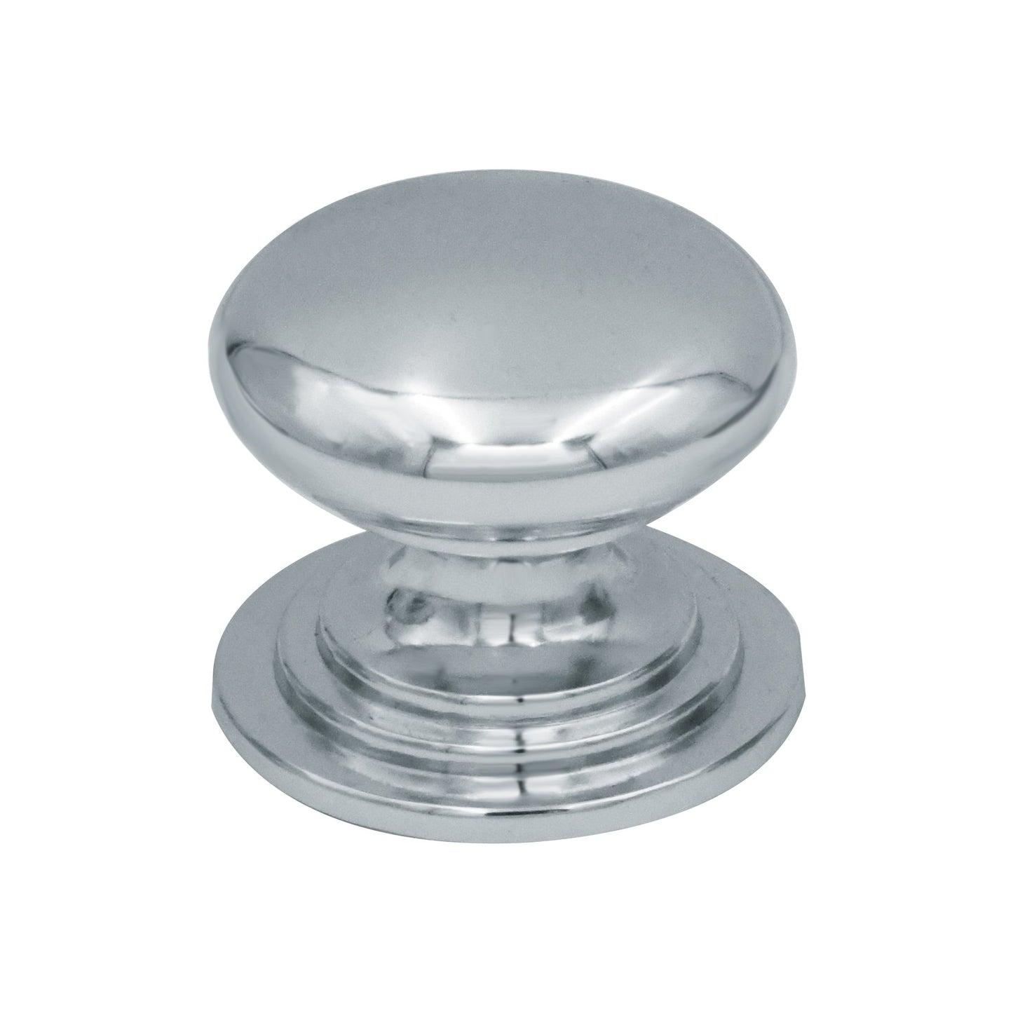 Round Cabinet Knob - 37mm Dia