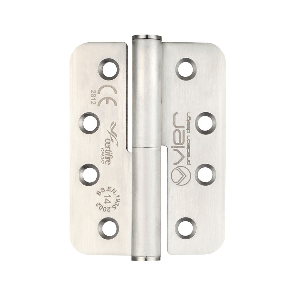 Grade 14 - Lift Off Hinge Stainless Steel - Grade 201 - Radius - 102x 76 x 3.4mm
