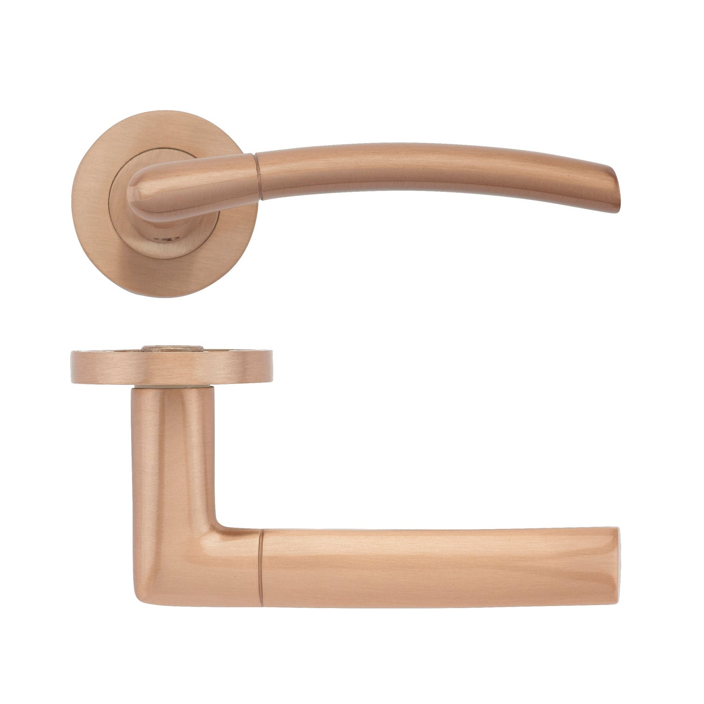 Olympus lever on round rose