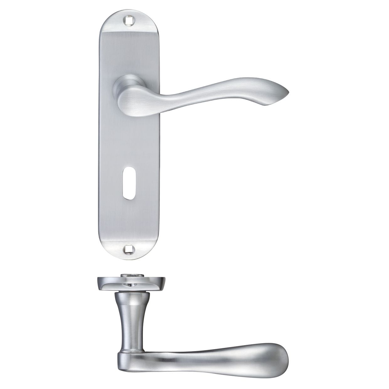 Arundel Lever Lock (57mm c/c) Furniture - Short Plate  175 x 42mm