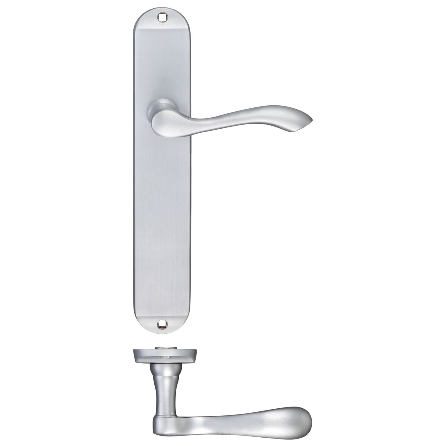 Arundel Lever Latch Furniture - Long Plate  245 x 42mm
