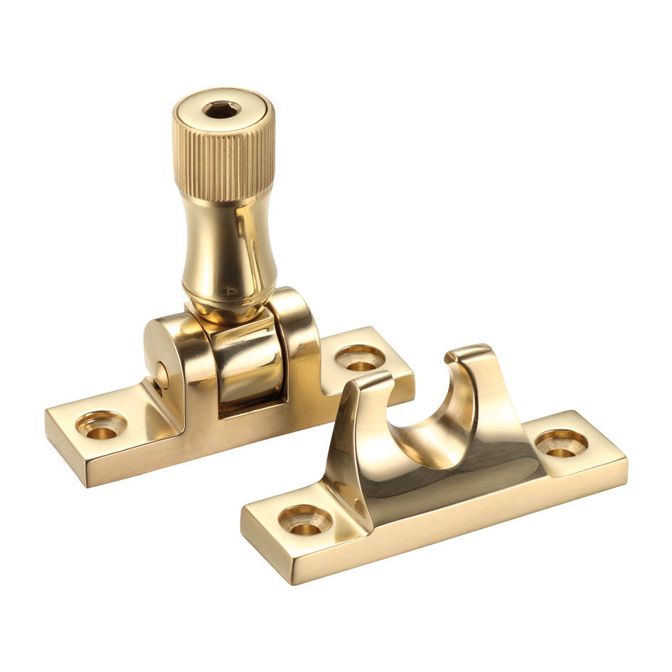 Brighton Pattern Sash Fastener - Locking Version c/w Key