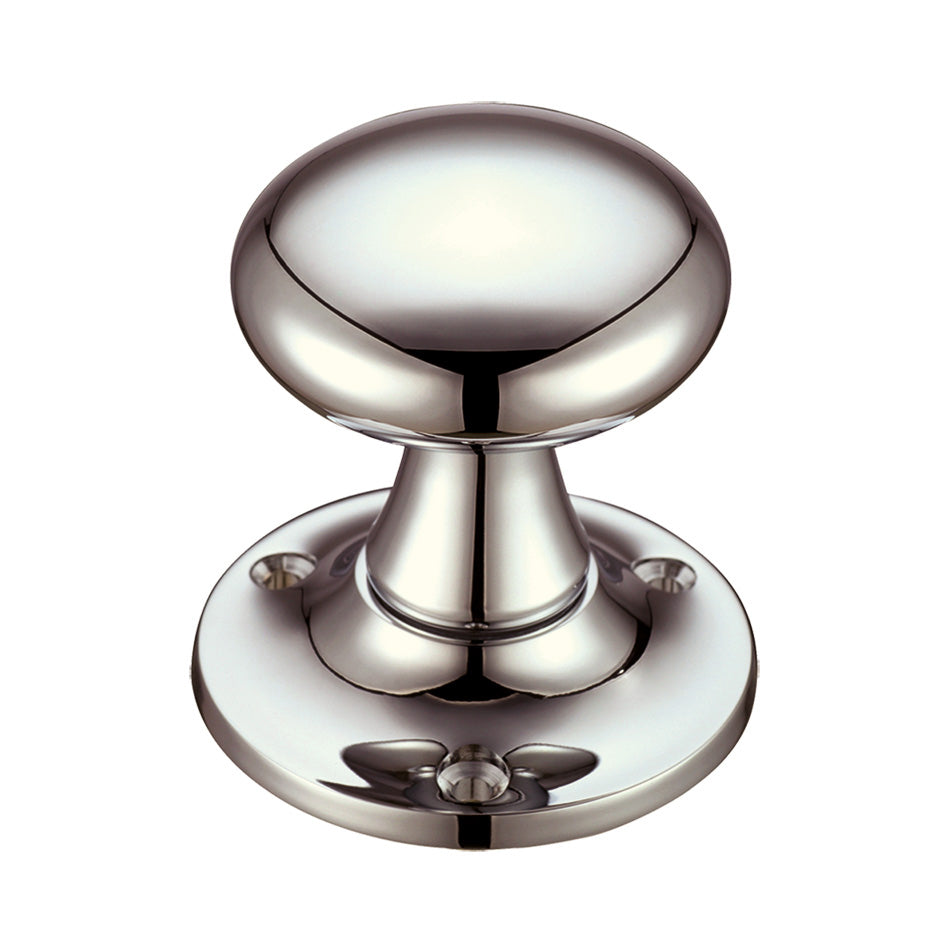 Mushroom Mortice Knob Furniture  60mm Rose dia.