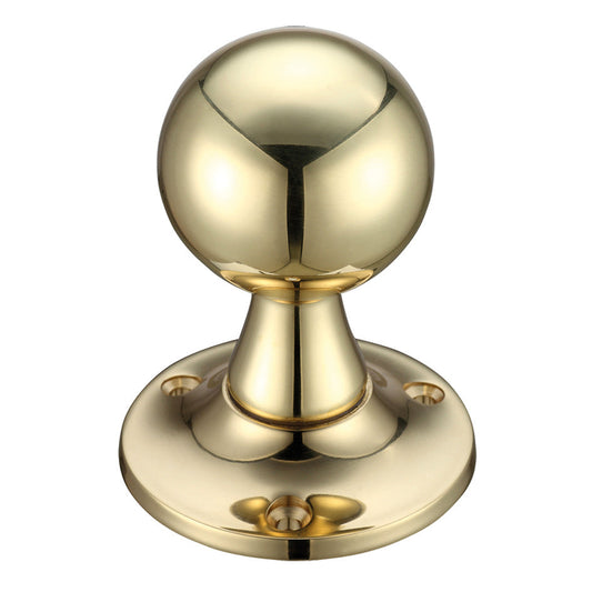 Ball Mortice Knob Furniture  60mm Rose dia.