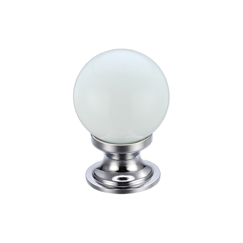 Glass Ball Cabinet Knob - 25mm