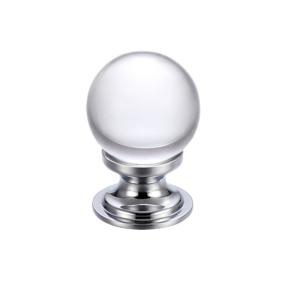 Glass Ball Cabinet Knob - 30mm
