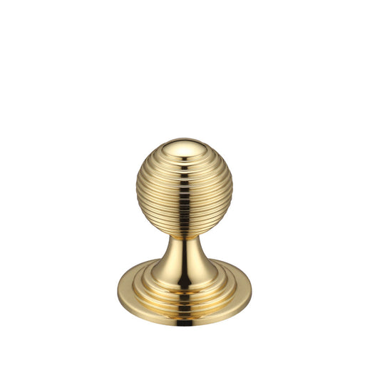 Queen Anne Ringed Knob - 25mm Rose Dia