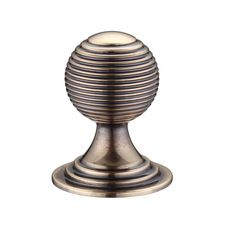 Queen Anne Ringed Knob - 38mm Rose Dia