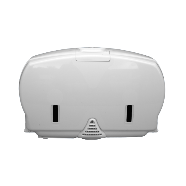 MWS Dispensors Toilet Roll Dispensers EXCEL PLASTIC DOUBLE MINI JUMBO DISPENSER