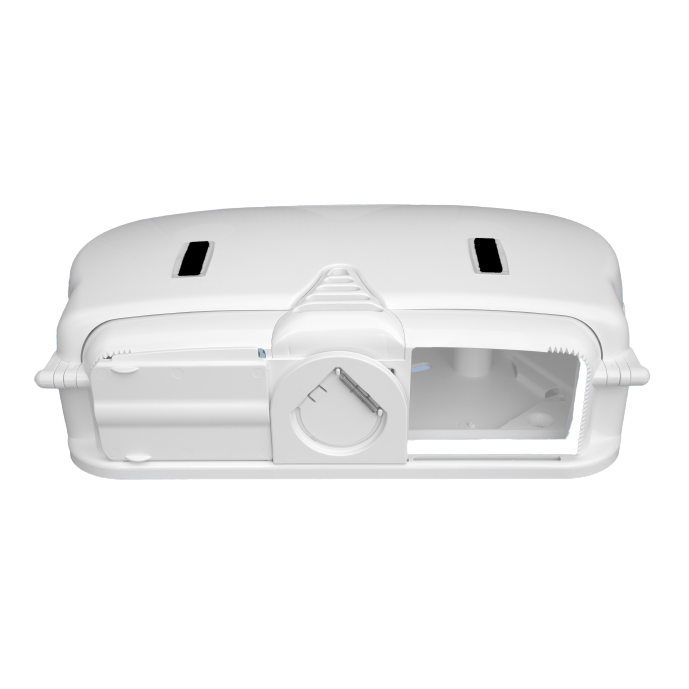 MWS Dispensors Toilet Roll Dispensers EXCEL PLASTIC DOUBLE MINI JUMBO DISPENSER