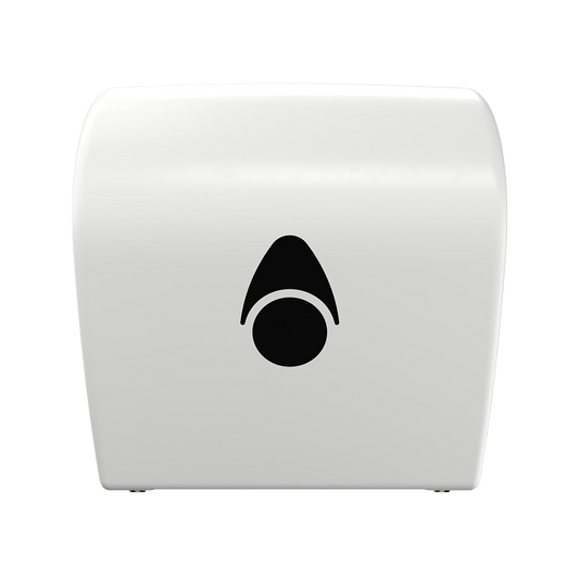 MWS Dispensors Paper Dispensers Myriad White Autocut Paper Dispenser