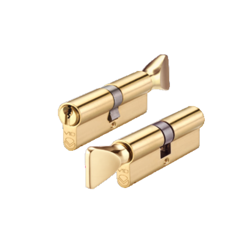 V6 Euro Cylinder and Turn 110mm Master Keyed