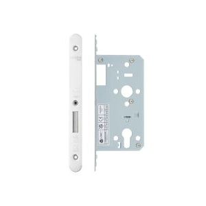 Din Euro Deadlock- Backset  60mm - 2 Pc Forend - Radius - Single Throw