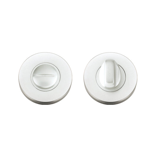 Turn and Release with Escutcheons and 5mm Spindle - 53mm Dia