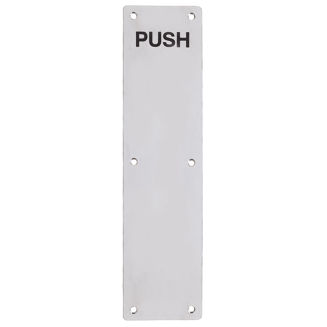 Finger Plate - Push (Radius) 75mm x 300mm