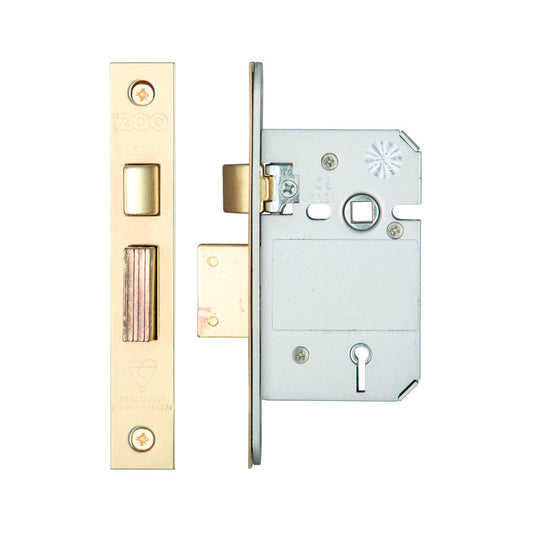 British Standard 5 Lever Sashlock - 64mm
