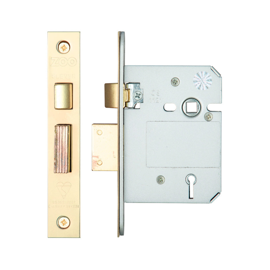 British Standard 5 Lever Sashlock - 76mm - Keyed Alike