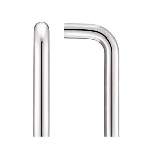 19mm D Pull Handle - 300mm Centers - Bolt Through Fixings