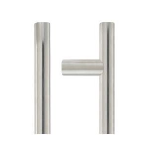 22mm Guardsman Pull Handle - Grade 304 - Bolt Through Fixings