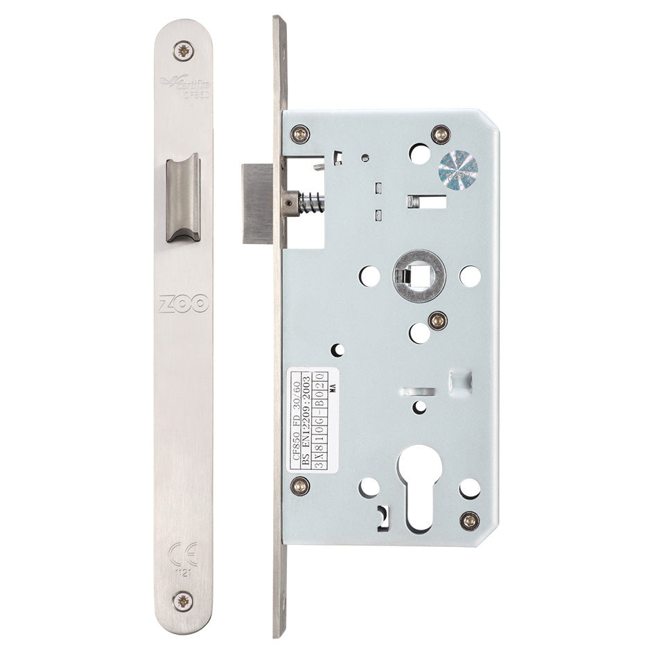 DIN Latch - Backset 55mm