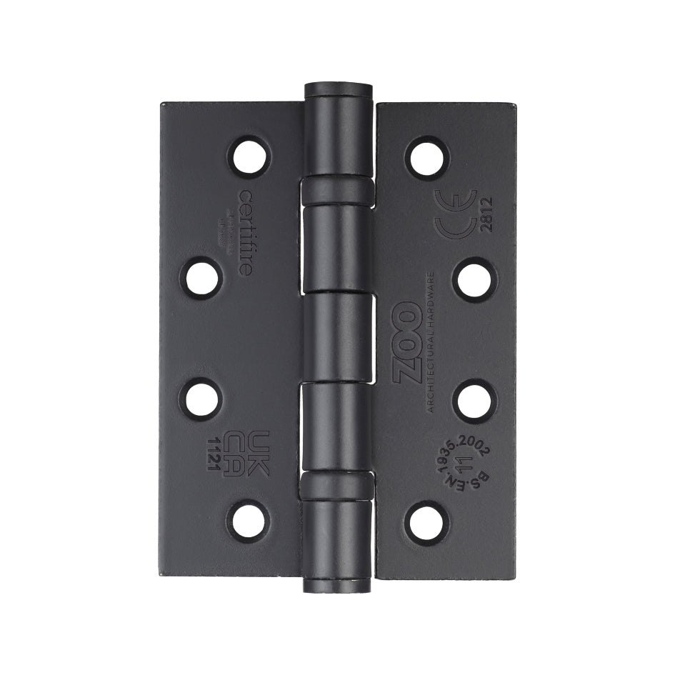 Ball Bearing Hinge - Steel 102 x 76 x 3mm