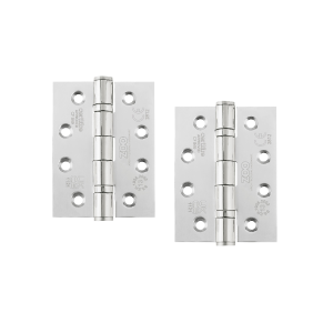 Grade 13 Hinges - Ball Bearing 102mm x 76mm x 3mm Pair And a Half Square Corner