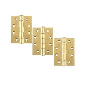 Grade 13 Hinges - Ball Bearing 102mm x 76mm x 3mm Square Corner