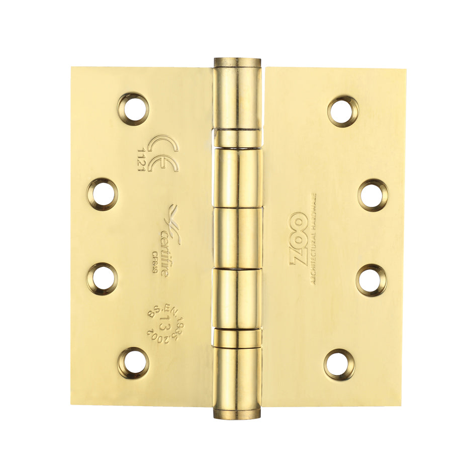 Grade 13 Ball Bearing Hinge Stainless Steel - Grade 201 - 100 x 100 x 3mm