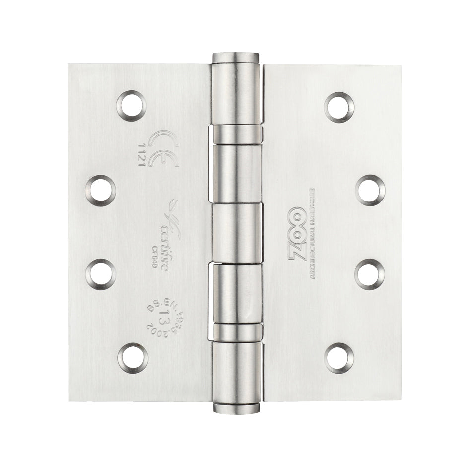 Grade 13 Ball Bearing Hinge Stainless Steel - Grade 201 - 100 x 100 x 3mm
