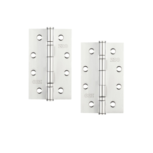 Slim Knuckle Bearing Hinge Stainless Steel - Grade 201 - 102 x 63 x 2.5mm