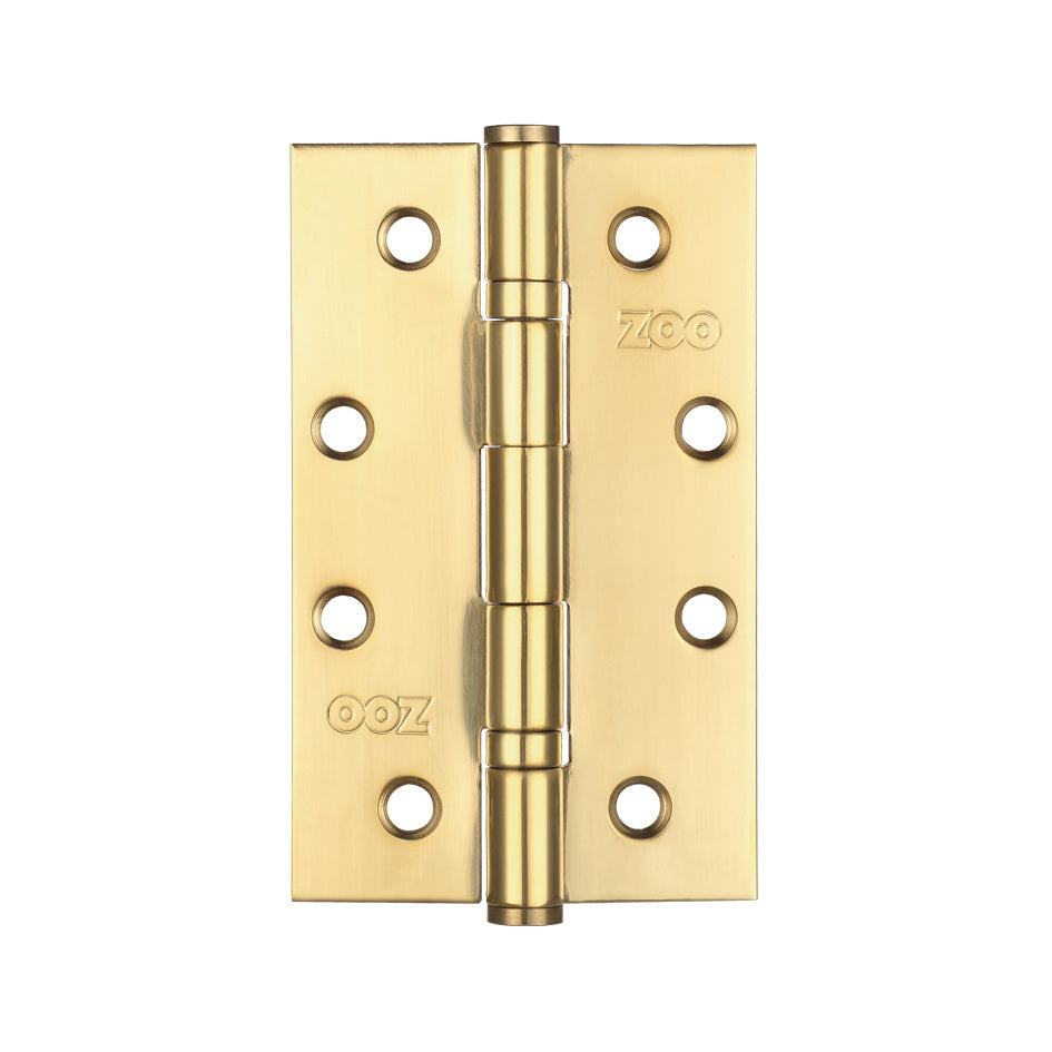 Slim Knuckle Bearing Hinge Stainless Steel - Grade 201 - 102 x 63 x 2.5mm