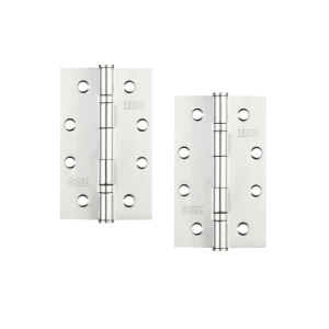 Slim Knuckle Bearing Hinge Stainless Steel - Grade 201 - 102 x 63 x 2.5mm