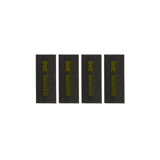 100mm x 42mm Intumescent to suit Zoo 102x102mm Hinges - 4 Pads per Pack - Graphite