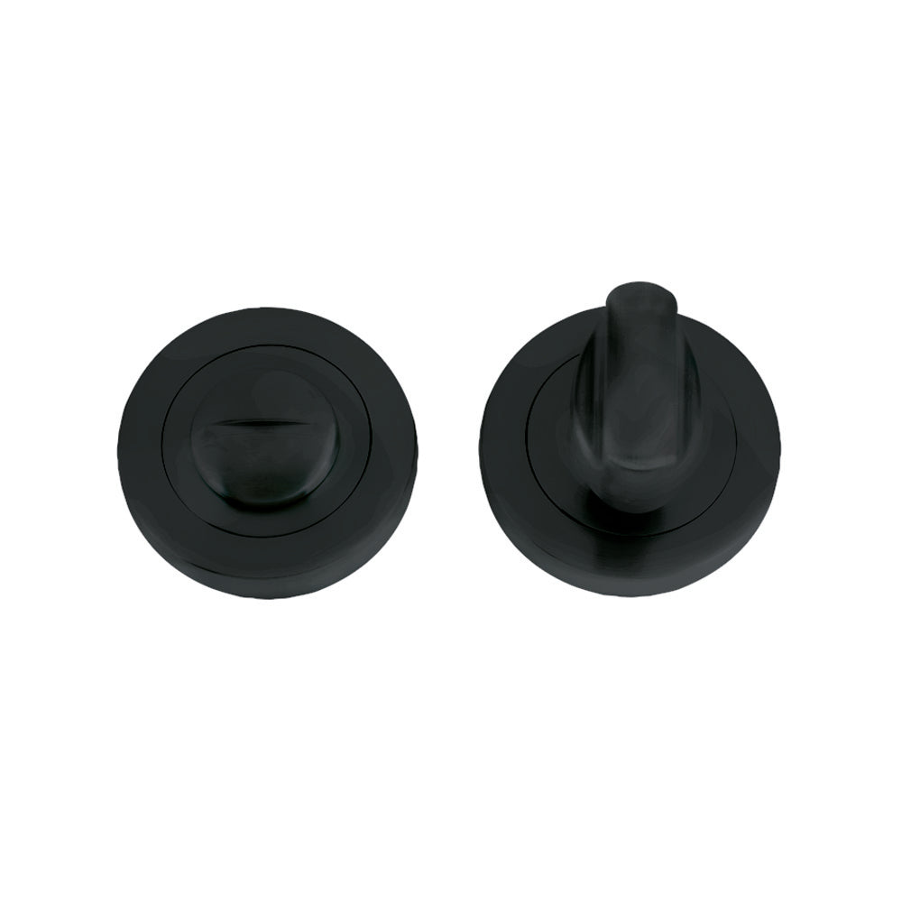 Turn and Release complete with Escutcheons and 5mm spindle 50mm dia