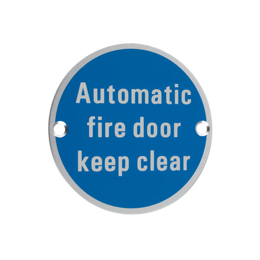 Signage - Fire Door Keep Clear