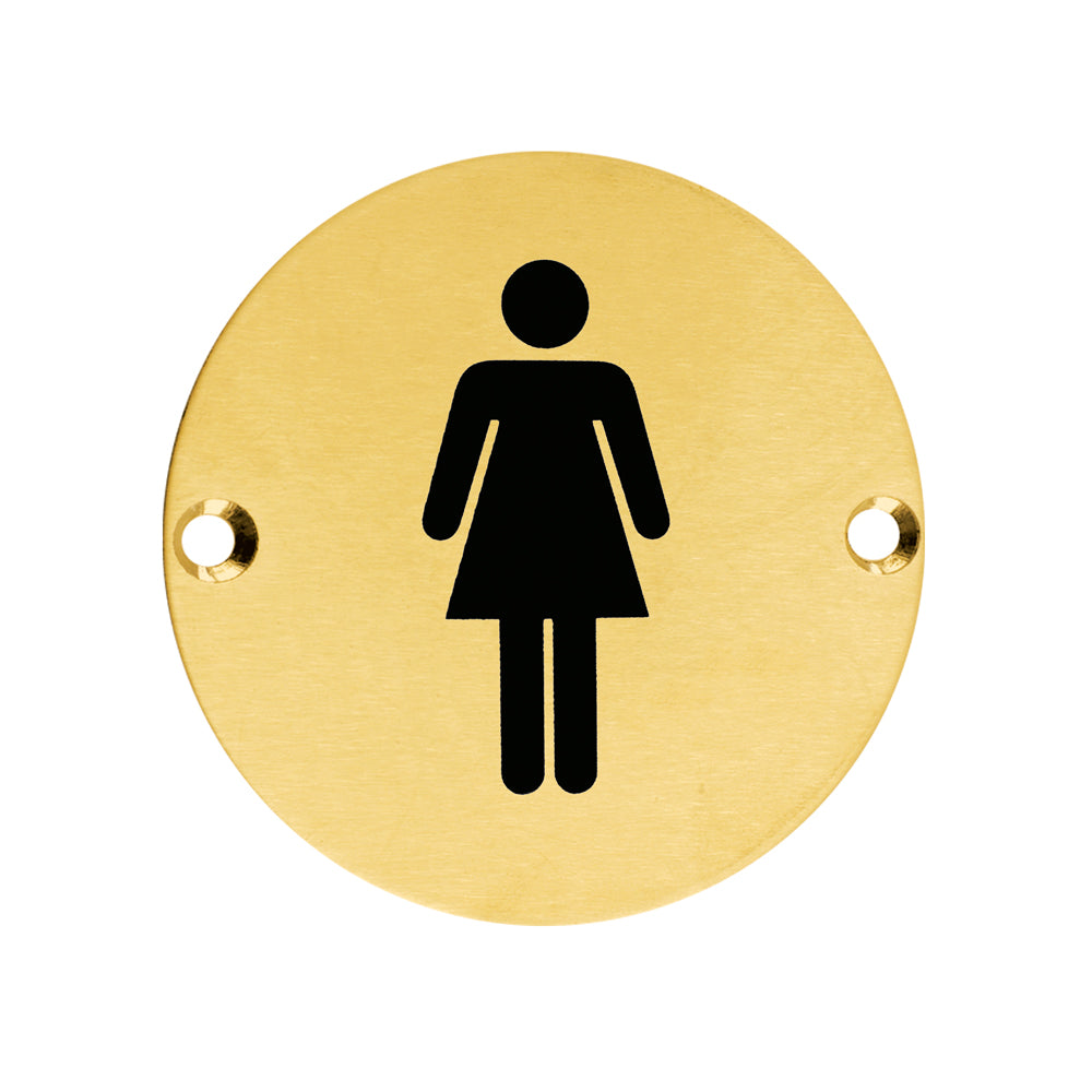 Sex Symbol - Female - 76mm Dia