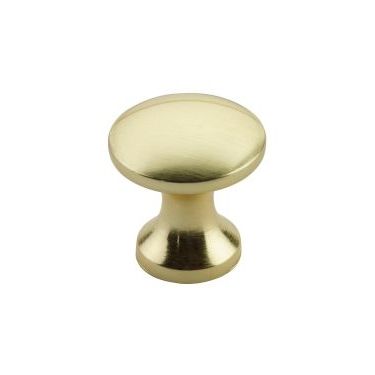Round Cabinet Knob - 24.2mm Dia
