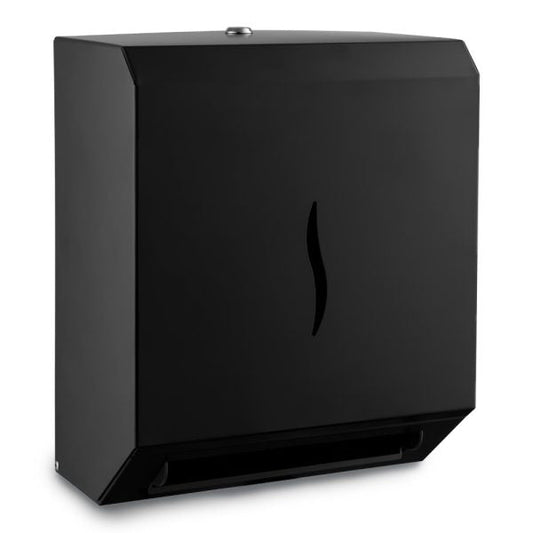 Ecoline Matte Black Touch Free Hand Towel Dispenser