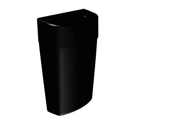 Myriad Waste Bin 25L Black