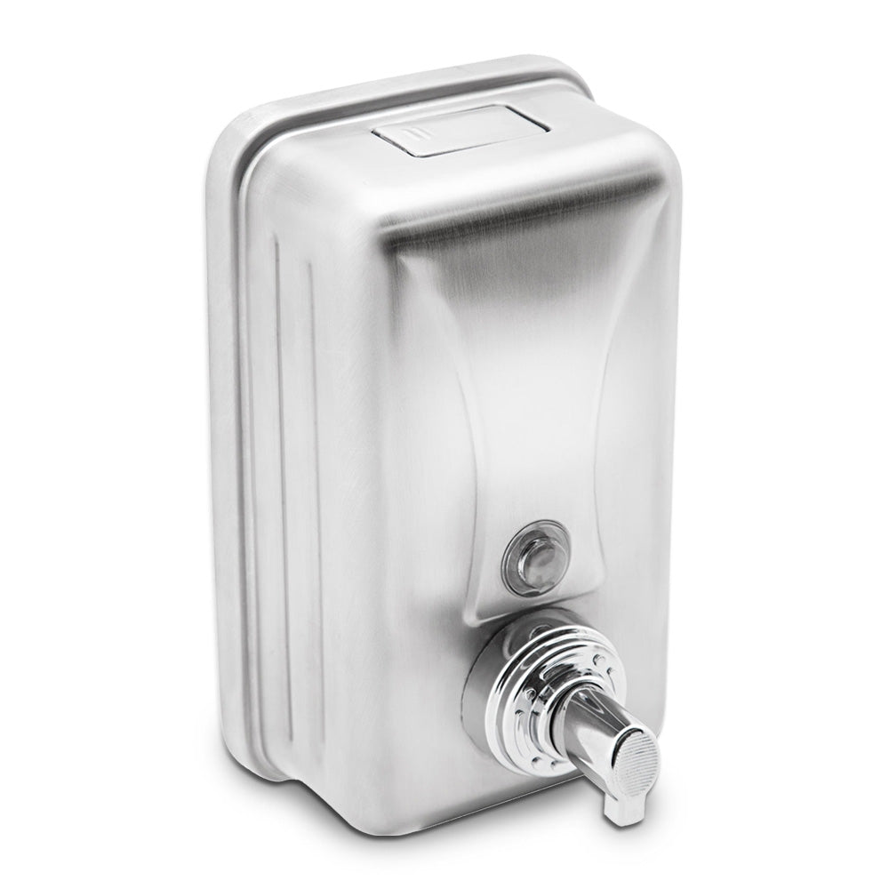 ECOLINE Stainless Vertical 1L Foam Soap Dispenser