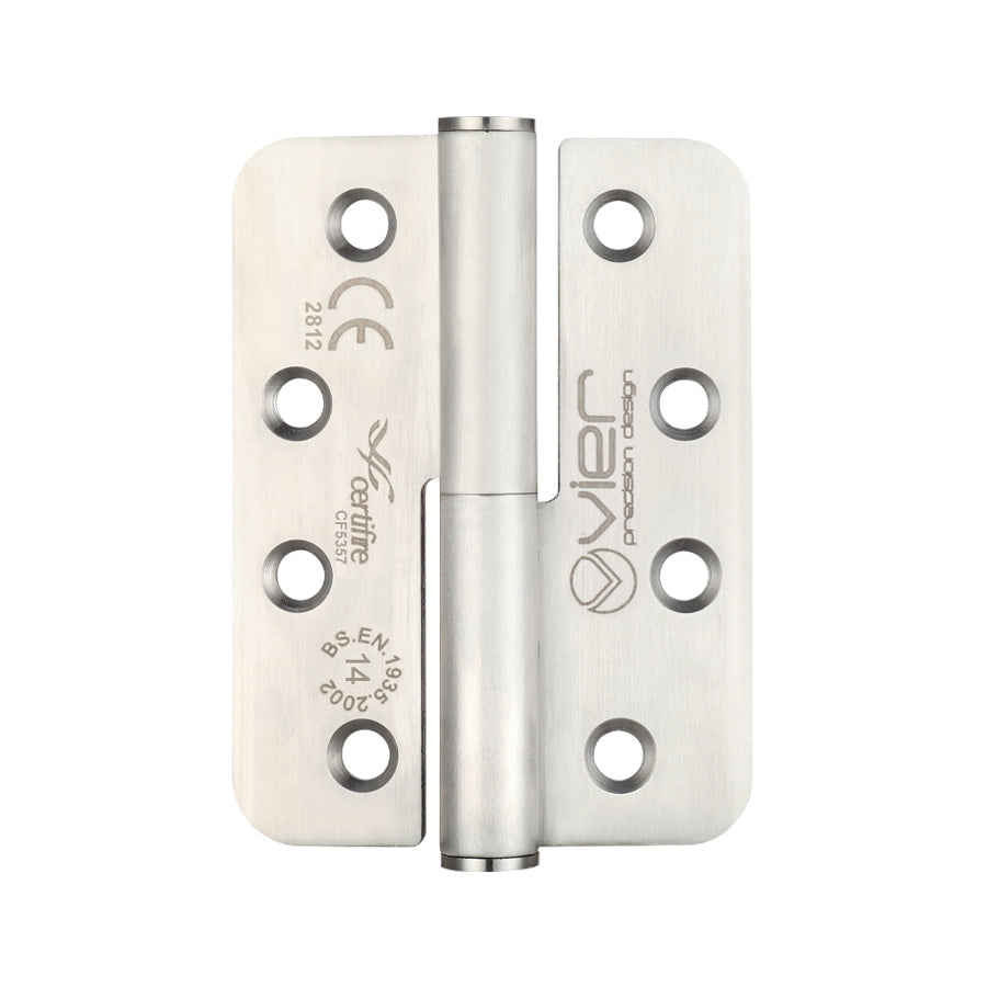 Grade 14 - Lift Off Hinge Stainless Steel - Grade 201 - Radius - 102x 76 x 3.4mm