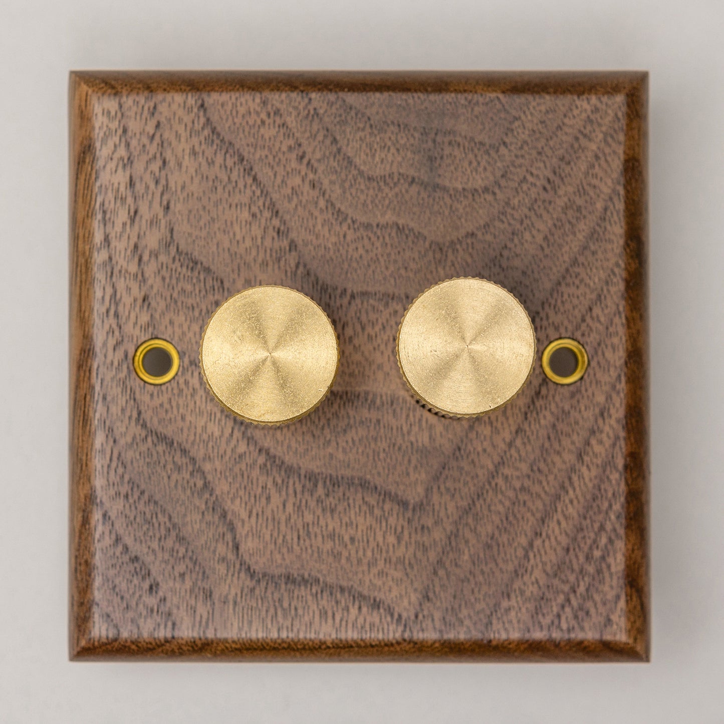 Black Walnut Switches and Sockets - W Series
