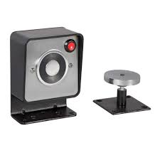 Door Hold Open Magnet 24VDC with Hooded Back Box and Release Button