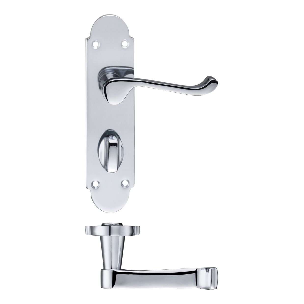 Oxford Lever Bathroom (57mm c/c) Furniture - 170 x 42mm